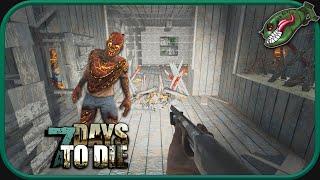 7 Days to Die | Bookstores, Apartment Building Part 1, Burn Victims #13 (7DTD Alpha 18)