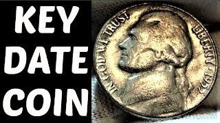 RARE KEY DATE COIN FOUND IN A BOX OF NICKELS! COIN ROLL HUNTING NICKELS | COIN QUEST