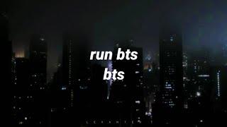 run bts by bts [english lyrics]