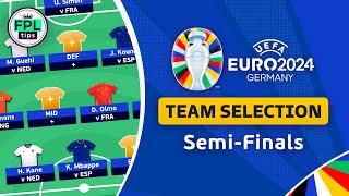 SEMI-FINALS: TEAM SELECTION | Wildcard Active! | UEFA EURO 2024 | Fantasy Football MD6 Tips