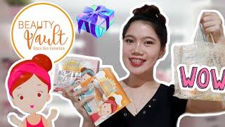 BEAUTY VAULT GLASS SKIN ESSENTIALS UNBOXING By Joy Guamos