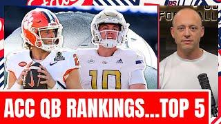 Preseason ACC QB Rankings - Josh Pate Cut