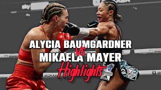 Alycia Baumgardner vs. Mikaela Mayer  | HIGHLIGHTS | #MayerBaumgardner