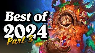 Funny And Lucky Moments - Hearthstone - Best of 2024 (Part 3)