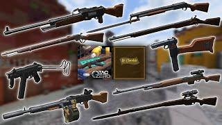 Minecraft TaCZ ChocolateMan:Retro Gunpowder v1.1.8 Gun Pack Showcase (All Weapons)