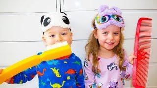 This is The Way We Brush Our Teeth SONG | Kids Songs | Gaby and Alex