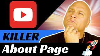 How to Optimize Your YouTube Channel w/ a Killer About Page Using H.I.T