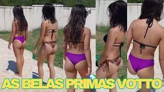  a Beatriz Votto e a Gabi jogam futebol na piscina #brazil