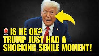 Trump's SENILE MOMENT Caught On Video And It Went VIRAL!