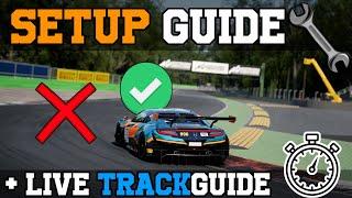 Setup GUIDE und Track Guide auf Monza - Hier kann JEDER noch was lernen - Assetto Corsa Competizione