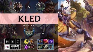 Kled Top vs Skarner - KR Challenger Patch 14.12