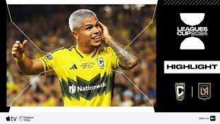 Columbus Crew vs. Los Angeles Football Club | Leagues Cup | MLS Cup Rematch! | August 25, 2024