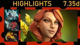 ⭐ Windranger |20/3/7 - 67%| Offlane Highlights 7.35d - Dota 2 Top MMR