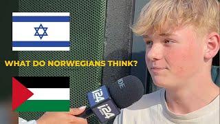 How do Norwegians feel about Palestinian statehood?