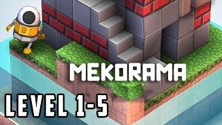 Mekorama Level 1, 2, 3, 4, 5 Walkthrough Gameplay [HD]