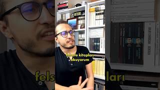 Felsefe Kitapları Okuyorumdur Ama Hiçbir Şey Anlamıyorumdur? #shorts #felsefe