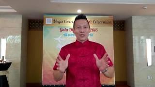 MC Vlog MC Adrian Yeoh hosting the Mega Fortris International Gala Dinner Malaysia MC Event MC