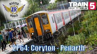 2P64: Coryton - Penarth | Cardiff City Network | Class 150 | Train Sim World 5