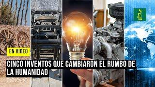 #VideosDL:  Cinco #inventos que cambiaron el rumbo de la #humanidad #DiarioLibre