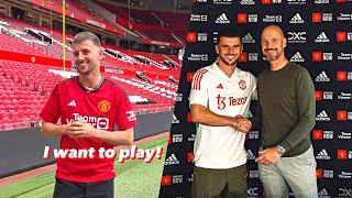 Mason Mount First Full Day at Manchester United | Mason Mount Meets Ten Hag