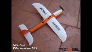 Multiplex Fox Electric RC EPP plane  Conversion into a mini Pylon racer