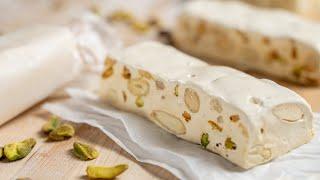 Easy Torrone Recipe - How to Make Nougat Recipe