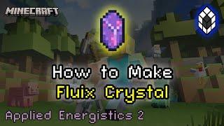 How to Get Fluix Crystal - Applied Energistics 2 Minecraft 1.18