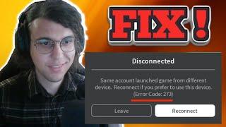 How To Fix Roblox Error Code 273