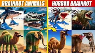 Turning Brainrot Animals Into Horror Brainrot Animals | SPORE