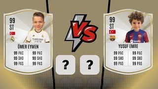 OMER EYMEN AND YUSUF EMRE FACE OFF IN A ONE-GOAL MATCH | JUNIOR SOCCER PLAYERS