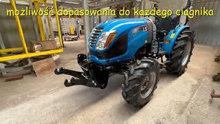Przedni TUZ do ciągnika Kubota, Iseki, Yanmar, Ls, Solis, Farmtrac, Lovol.