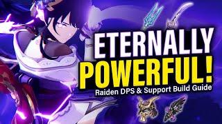 Updated RAIDEN SHOGUN GUIDE: How to Play, Best Support DPS Build, Team Comps | Genshin Impact