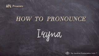 How to Pronounce Iryna (Real Life Examples!)