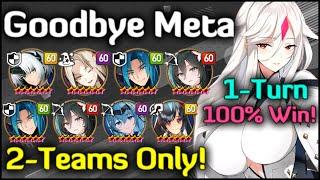 Goodbye to ALL Meta! 2-Teams to Get Emperor in 1-Turn!!