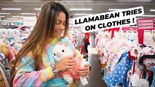 BUYING MY CRAZY LIL LLAMA CLOTHES FOR THE FIRST TIME !!