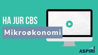 CBS HA JUR - Online midtvejskursus i Mikroøkonomi