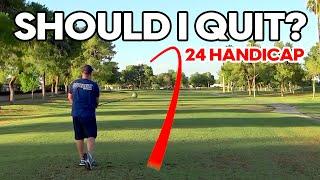 Should I Just Quit Golf? | Every Shot of a 24 Handicappers Round