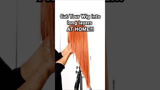 How to CUT Long Layers at Home!! #haircutting #longlayers