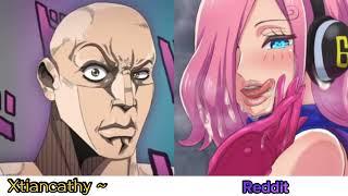 The rock reaction meme |One piece