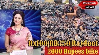 OLD Bikes Sales RX100 |RD350|Rajdoot|2stroke Aprilla Very low price spare sales