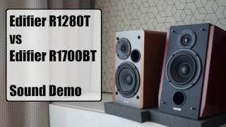 Edifier R1280T vs Edifier R1700BT  || Sound Demo