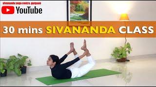 Sivananda Yoga Class - 30 Minutes Yoga Routine for Busy People