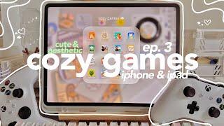 cozy games for iphone & ipad ️ | 10 aesthetic mobile games for iphone & ipad