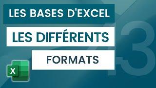 Les bases d'Excel - 43 - Les différents formats de fichiers