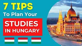 7 tips to plan your study in Hungary | Study in Europe | Scholarships Corner