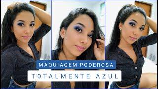 TENTEI FAZER UMA MAKE AZUL | LÍVIA GONDIM