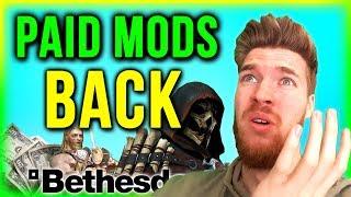 PAID MODS ARE BACK for Skyrim + Fallout 4!