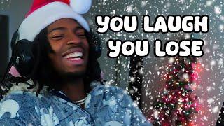 IF I LAUGH THE VIDEO ENDS!!! CHRISTMAS EDITION