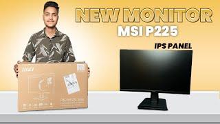 My New MSI P225 Monitor - Unboxing, Setup, and Review!