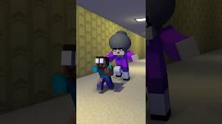 Scary Teacher 3D chase Herobrine #shorts